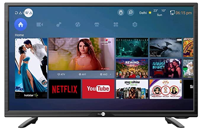 Daiwa launches 4 Models Smart TVs