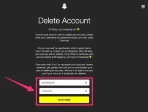 How to Delete and Deactivate your Snapchat Account